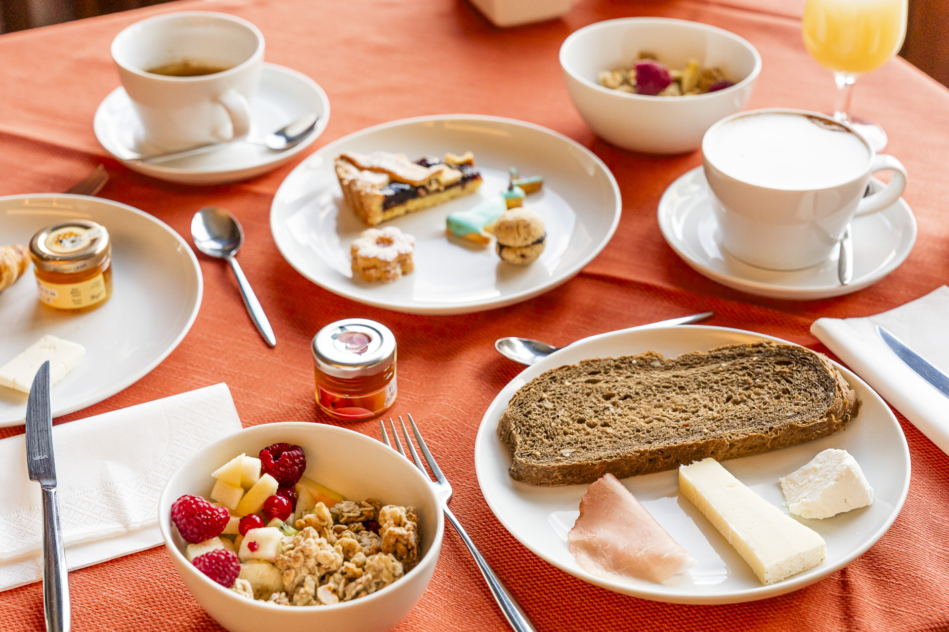 Breakfast at the Giarvino Guest House