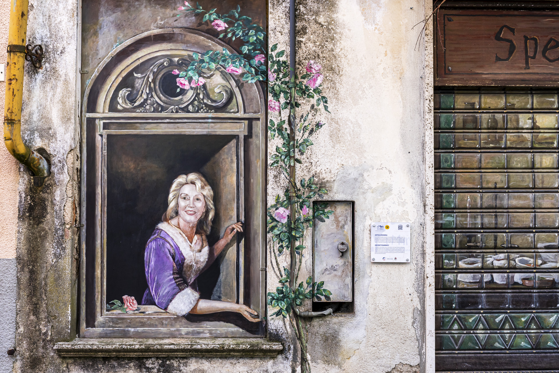 Murals in Fontanile