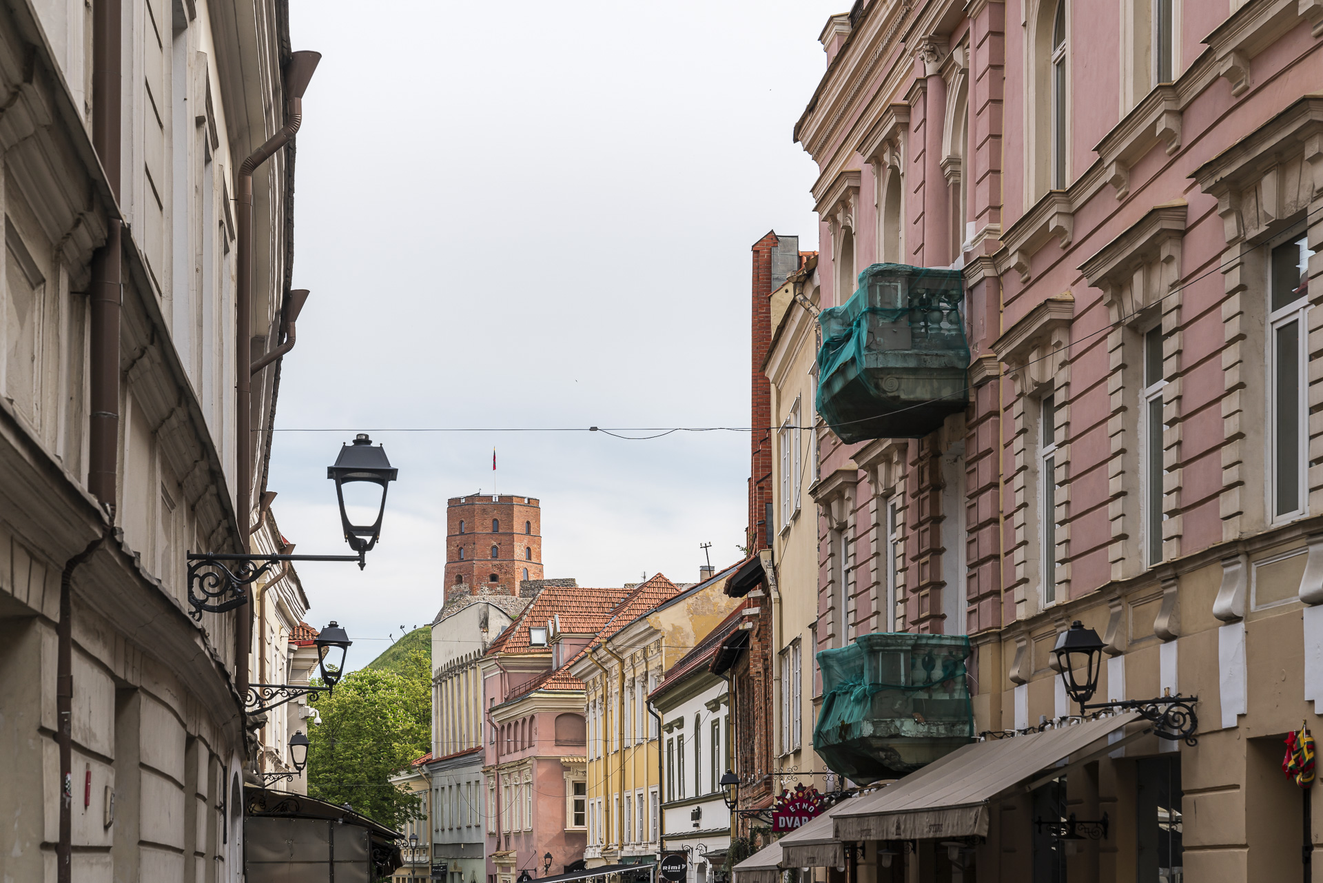 Pilles Street in Vilnius Old Town