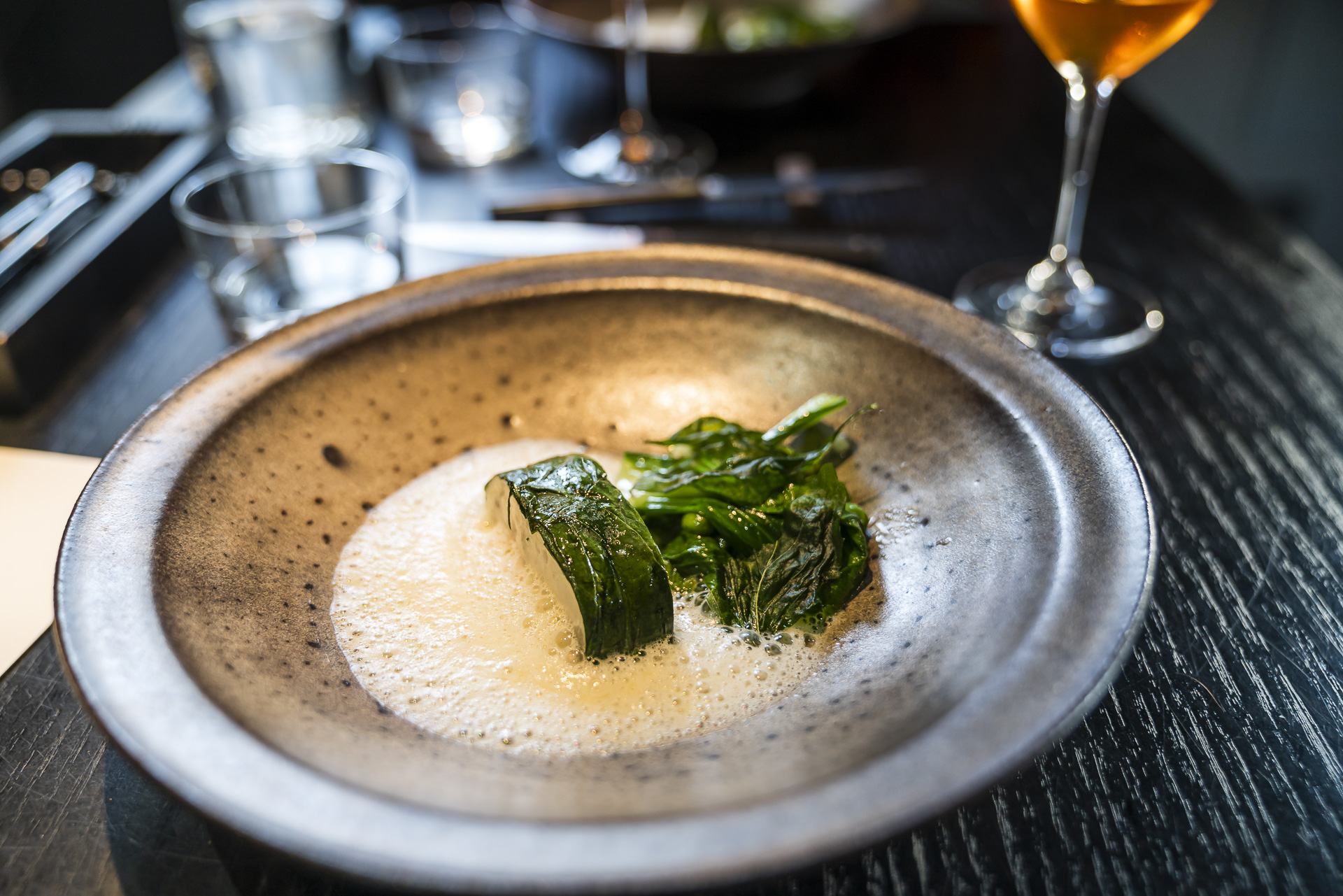 Goose from the tasting menu at Dziaugsmas