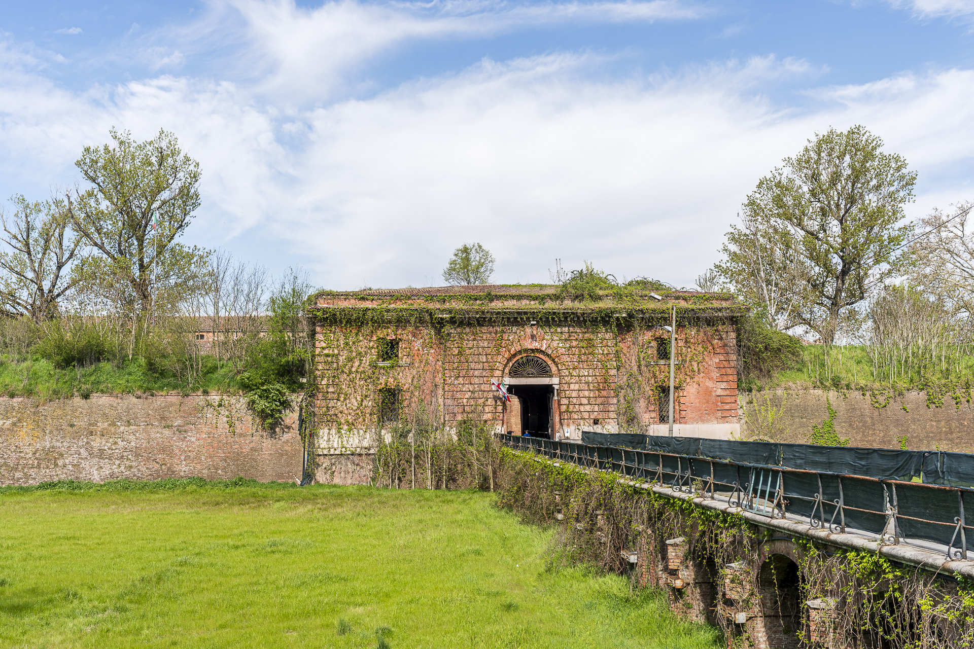 Entrance to the Citadel of Alessandria