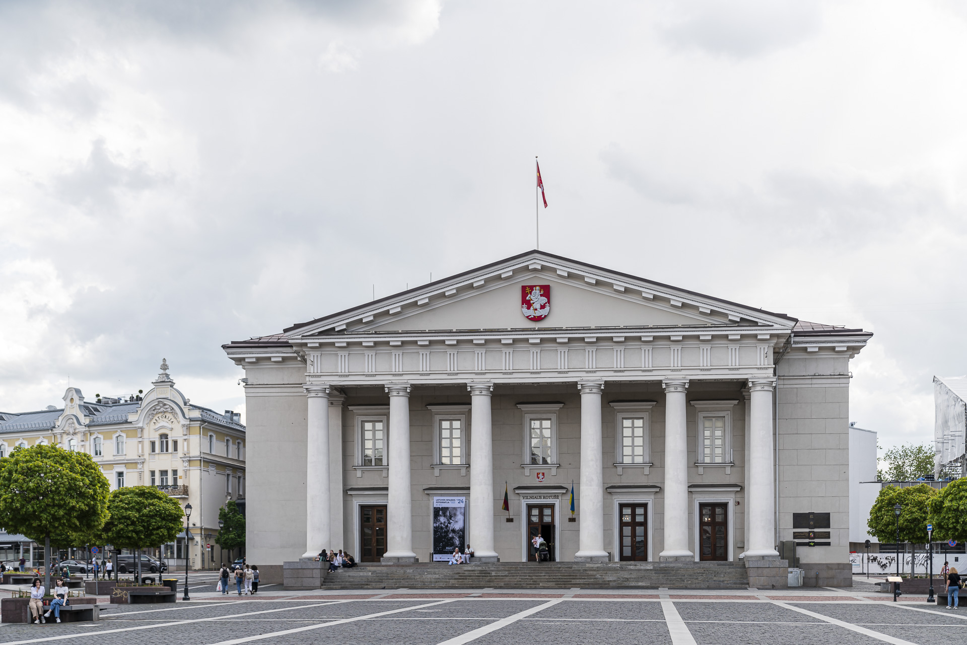 Neoclassical Vilnius Town Hall