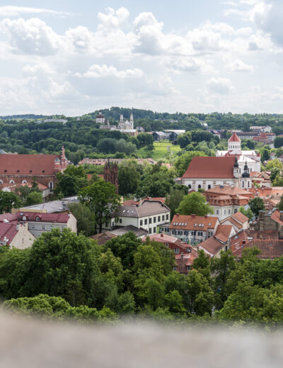 View over Vilnius Old Town