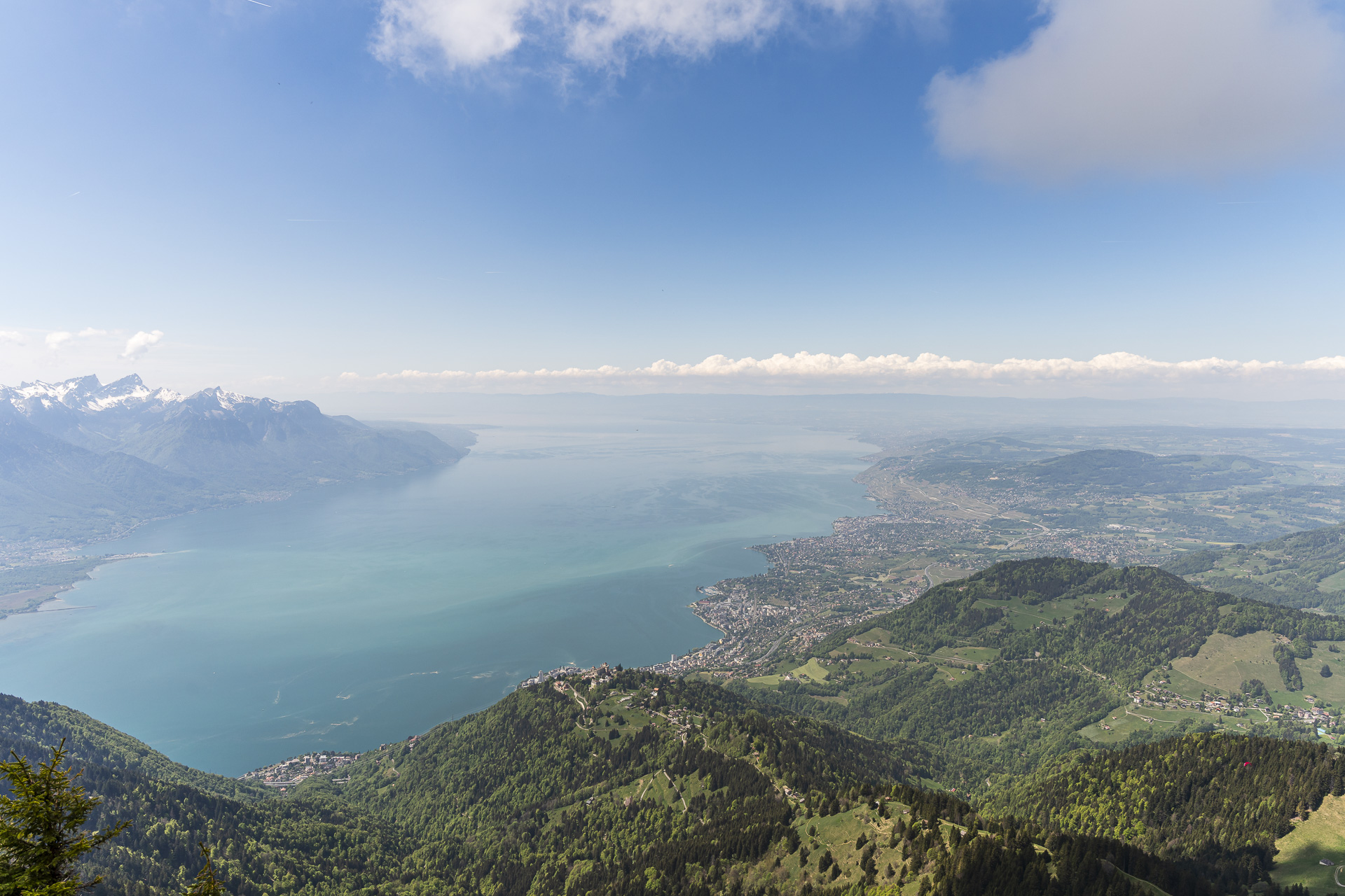 Panorama from Rochers de Naye