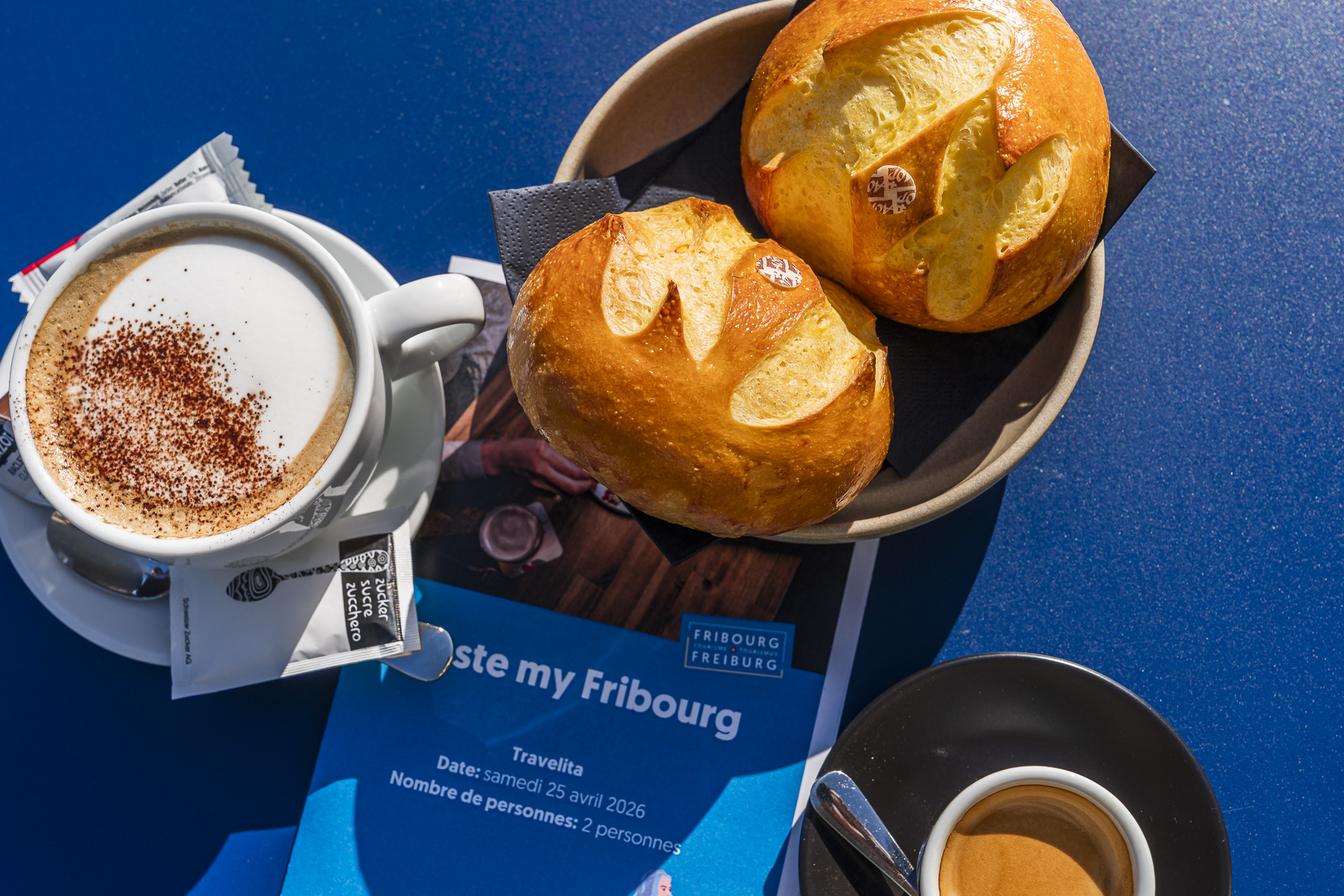 Cuchaule AOP Fribourg with coffee