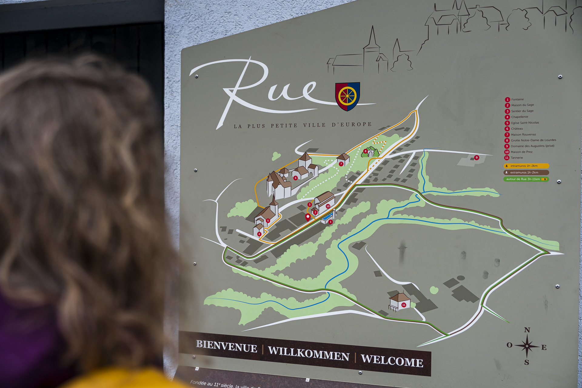 Rue, the smallest town in Europe