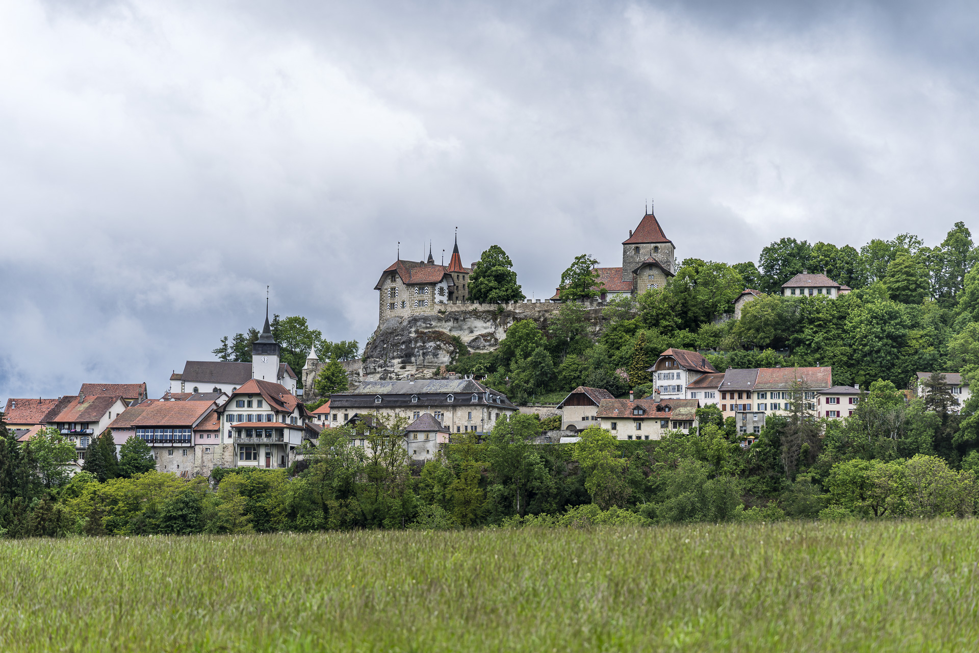 View of medieval Rue
