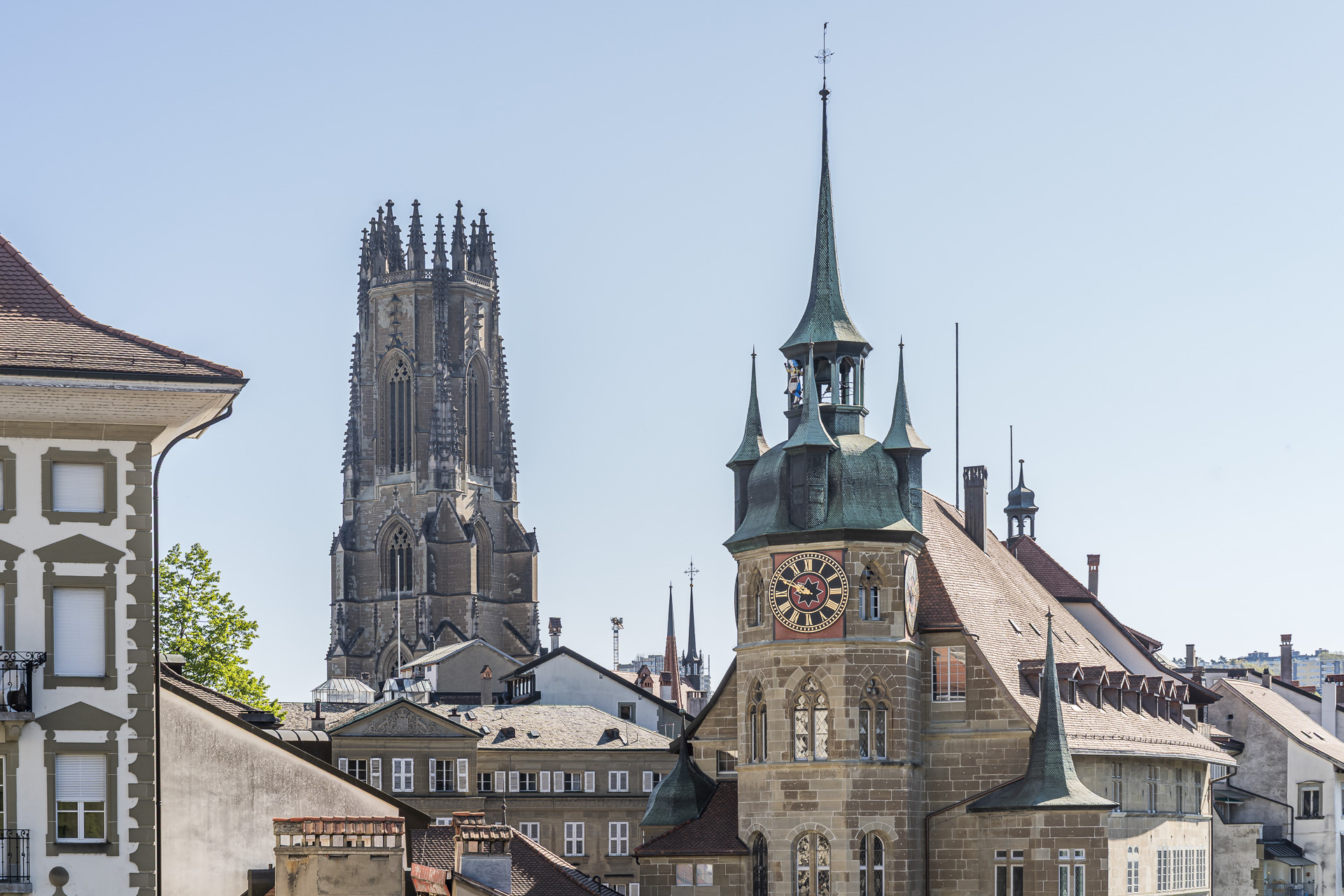View of Fribourg Cathedral
