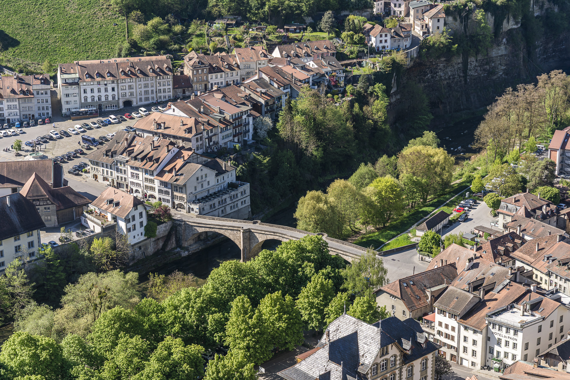 Lower Town of Fribourg