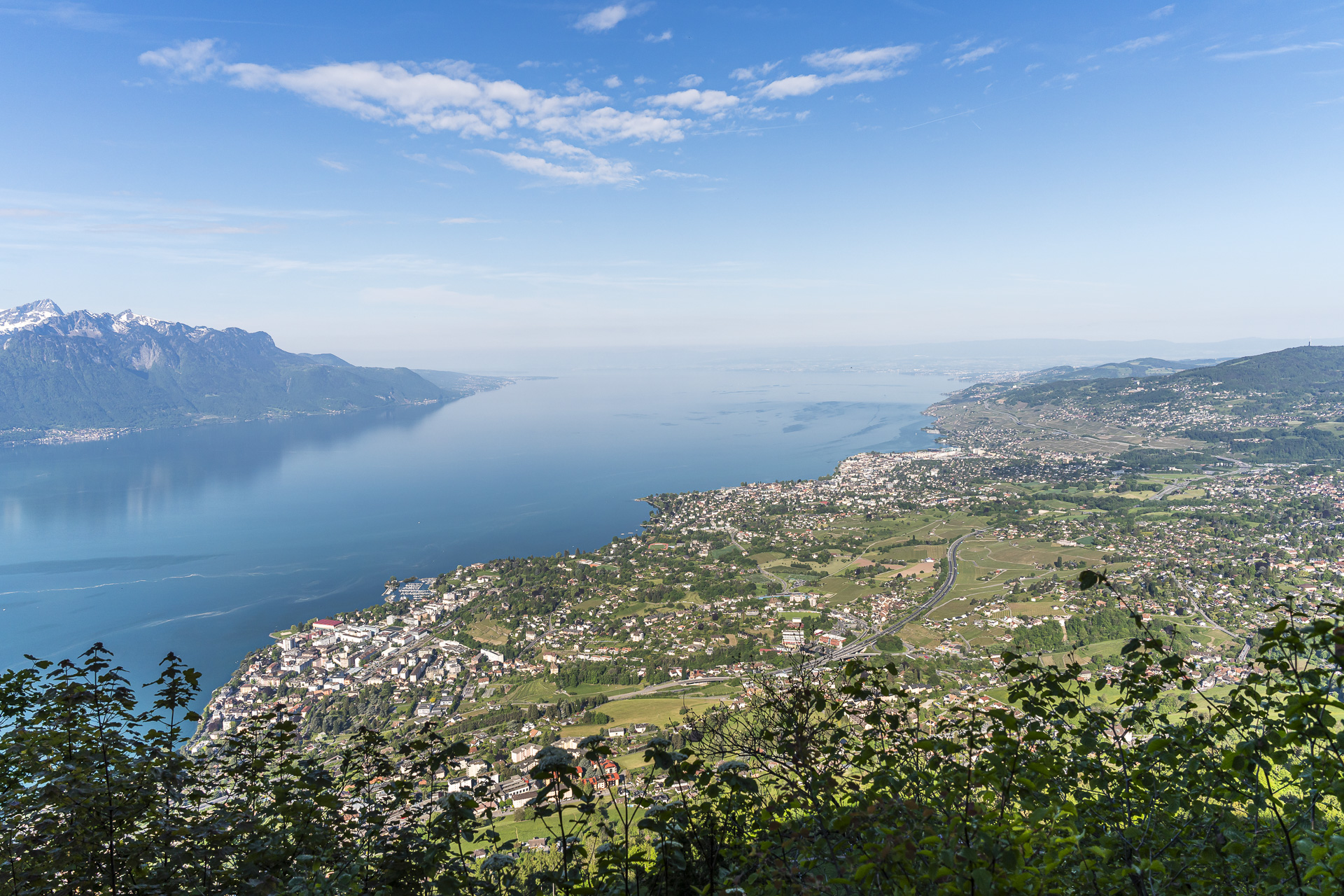 Montreux Riviera panorama