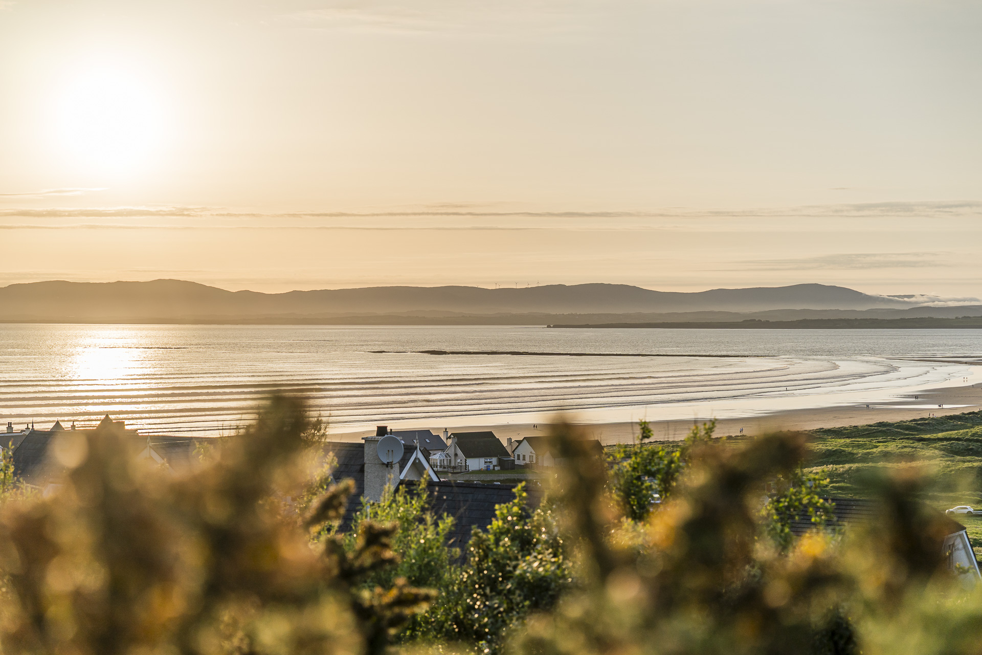 Sunset at Rossnowlagh Beach