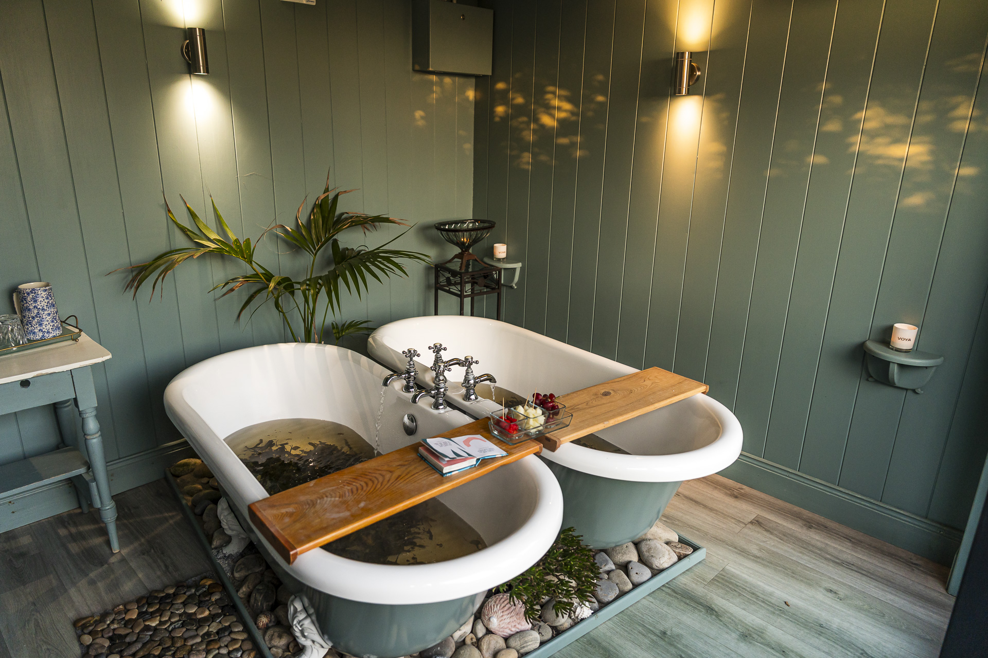 Seaweed bath