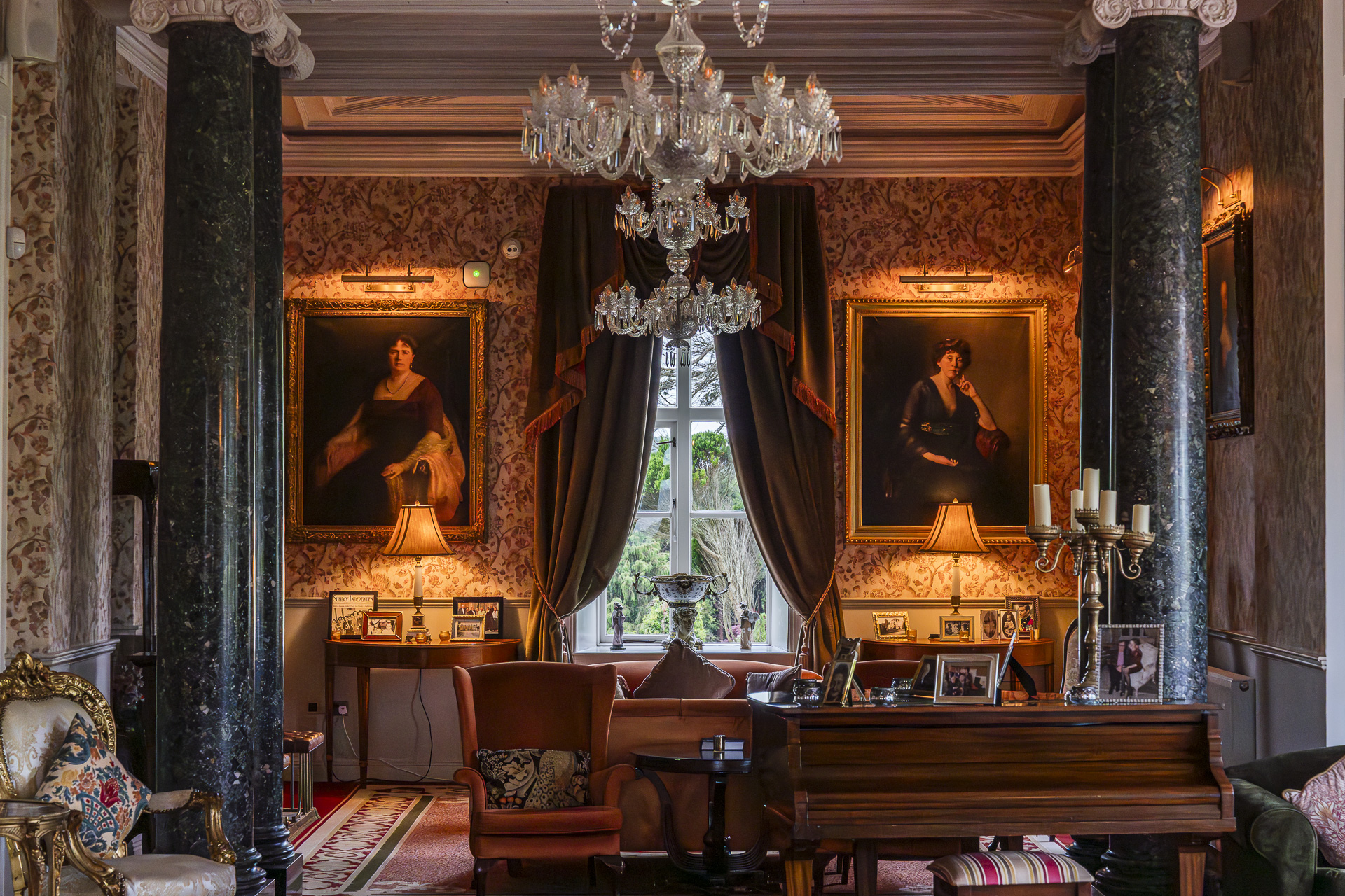 Salon at Markree Castle