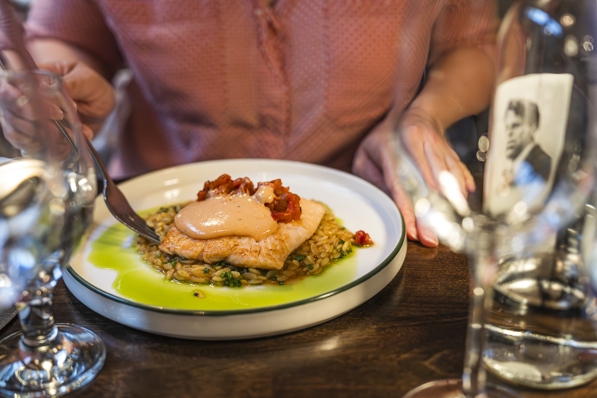 Dining at An Port Mor Westport