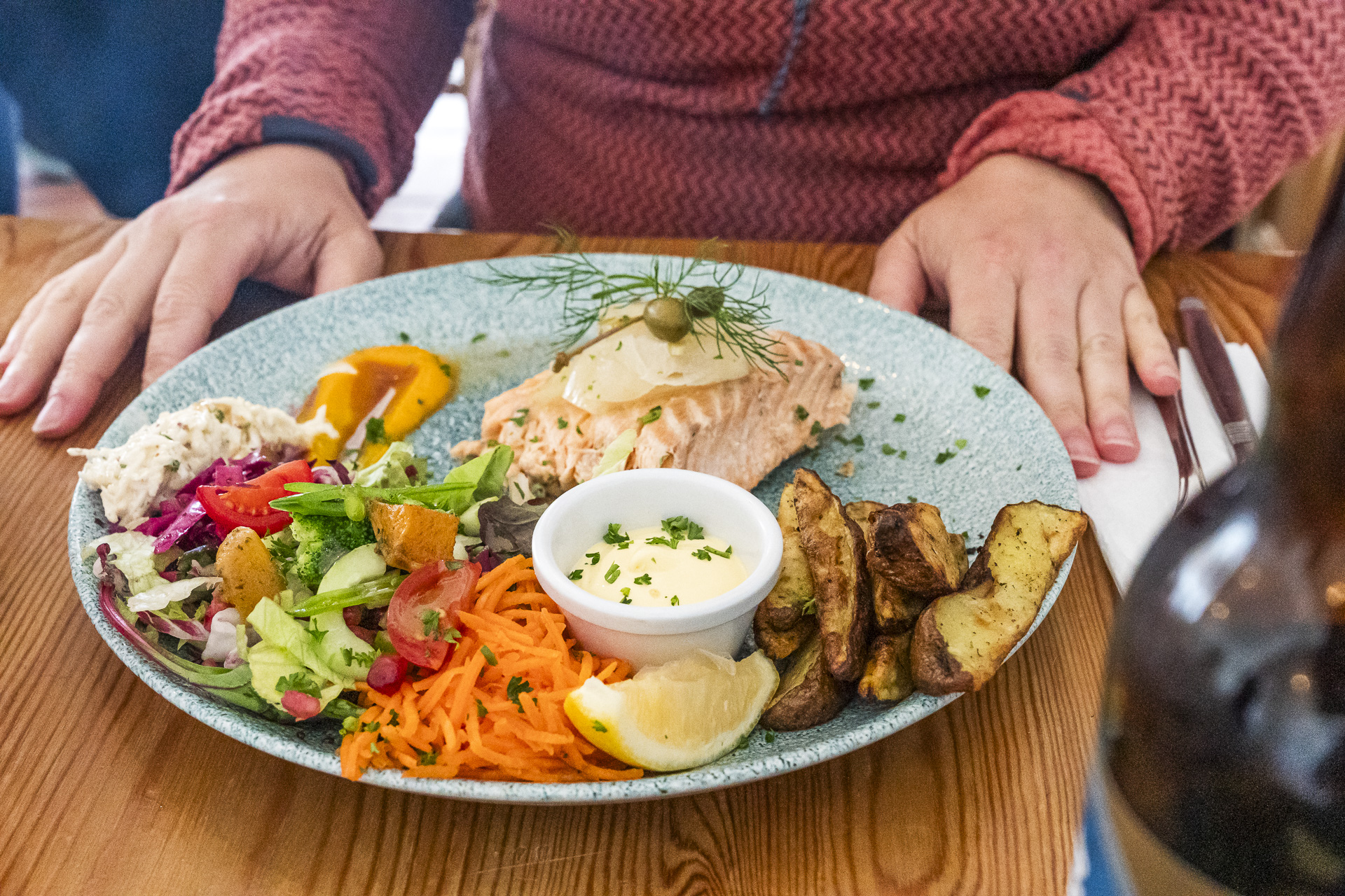 Lunch at the Beehive on Achill Island