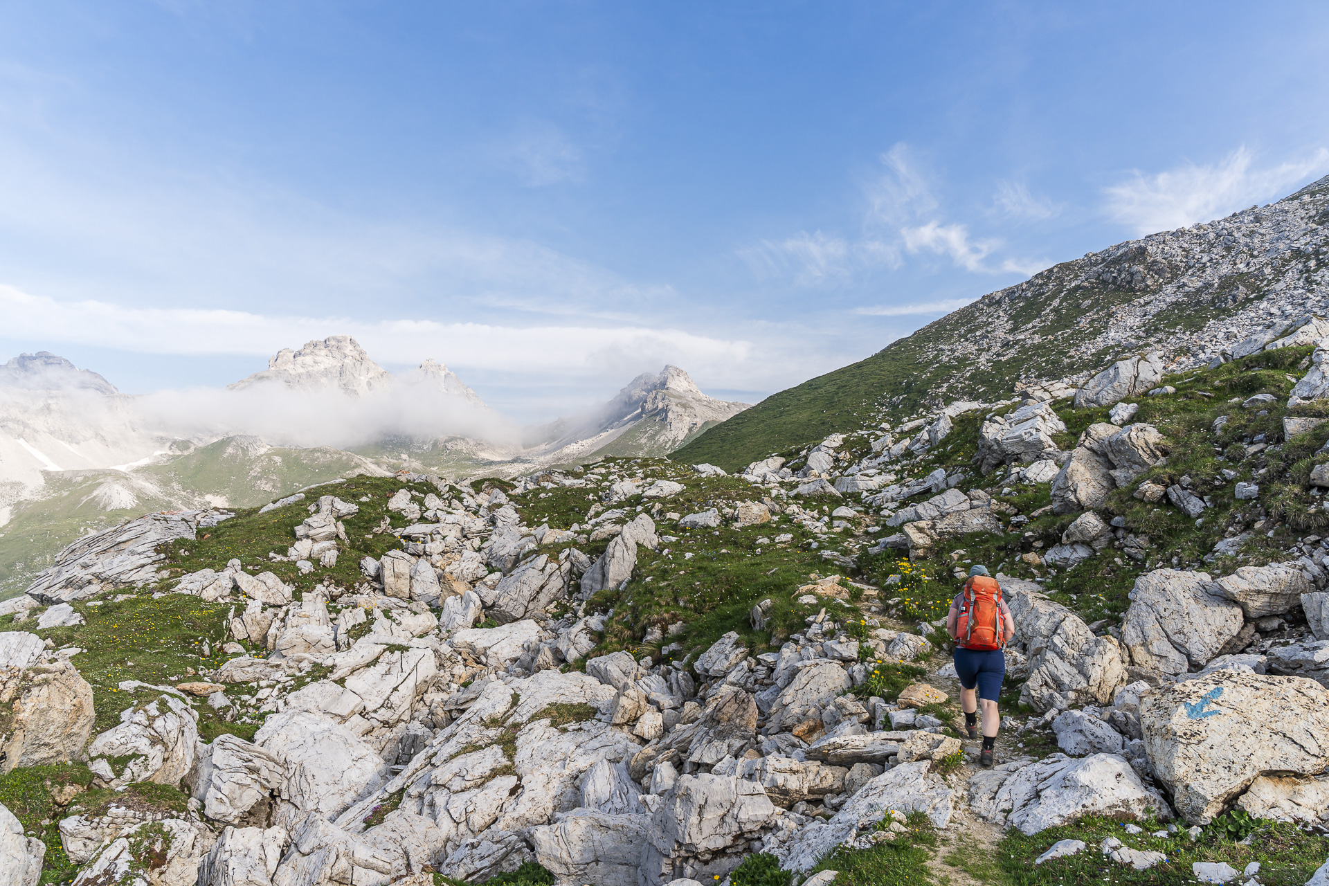 Hiking trail Cufercalhütte