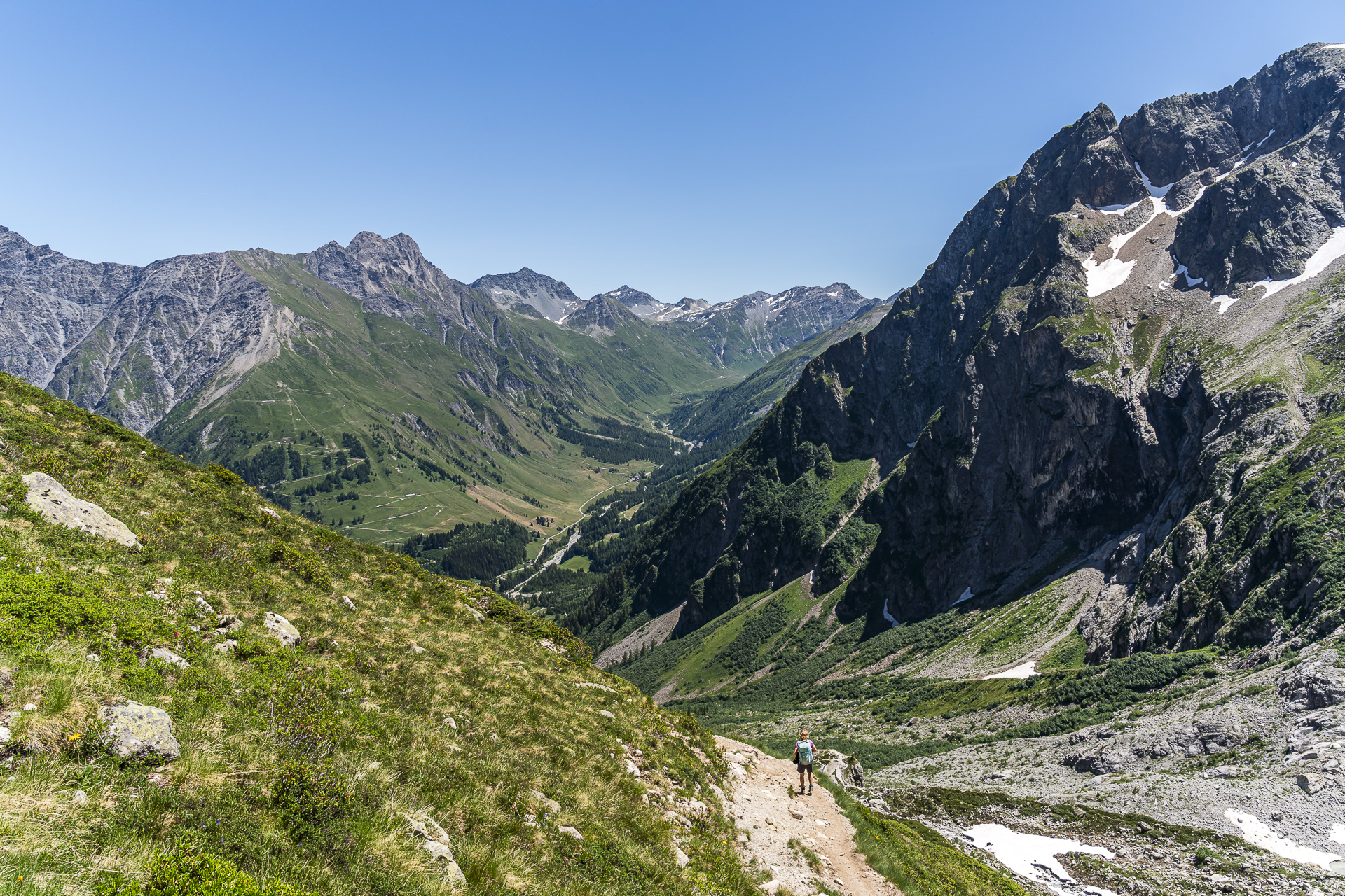 View towards La Fouly