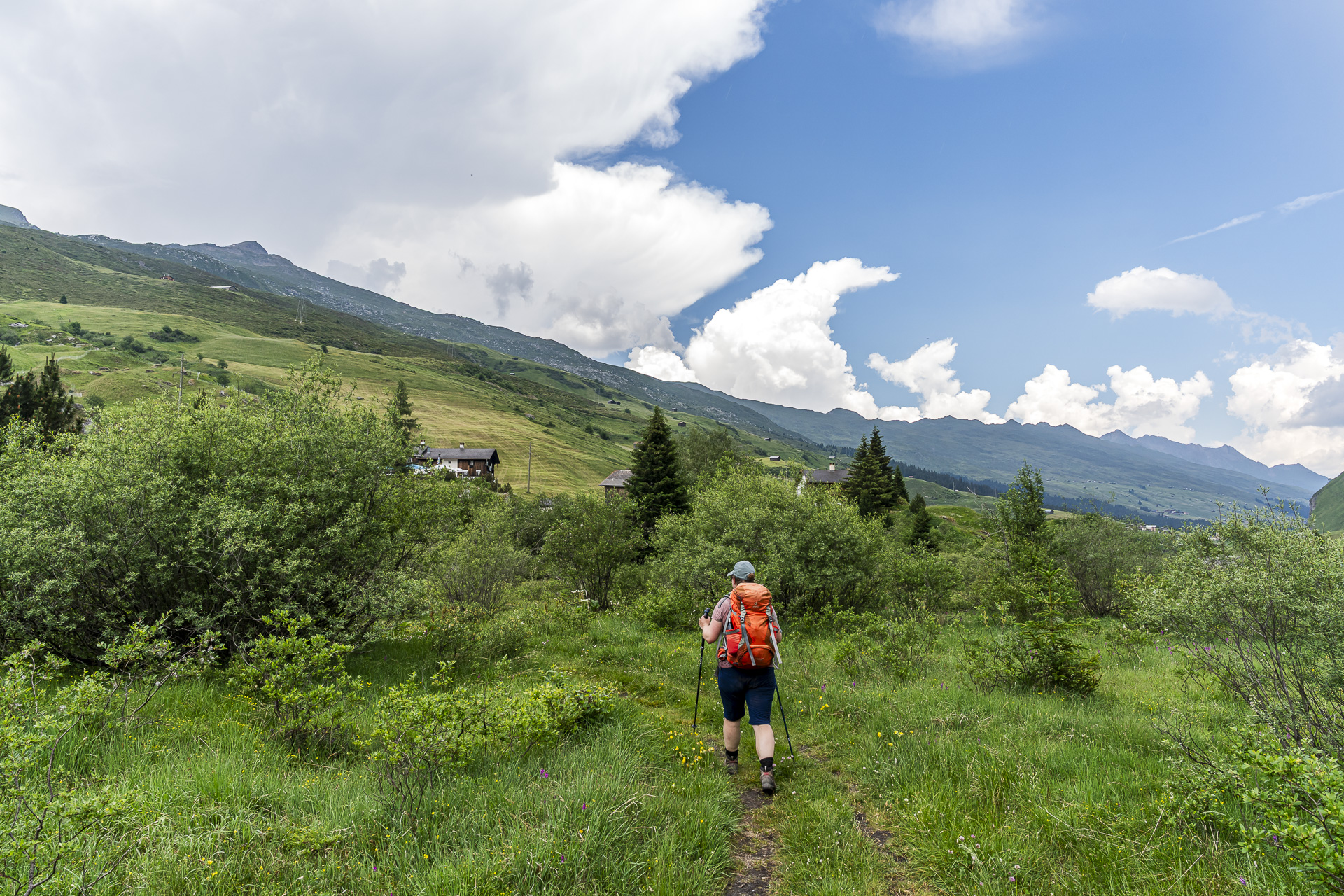 Hiking in the Safiental