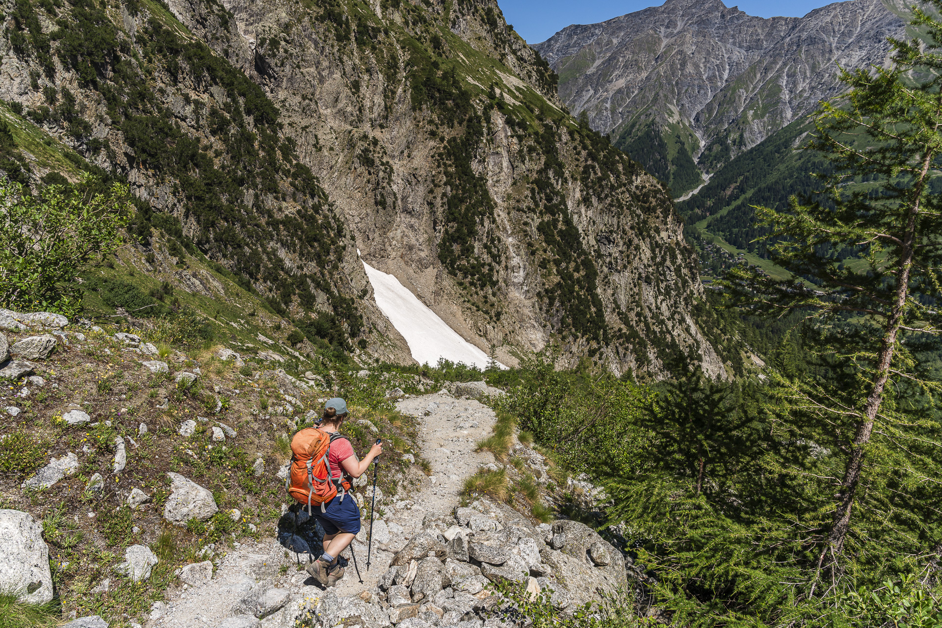 Hike to La Fouly