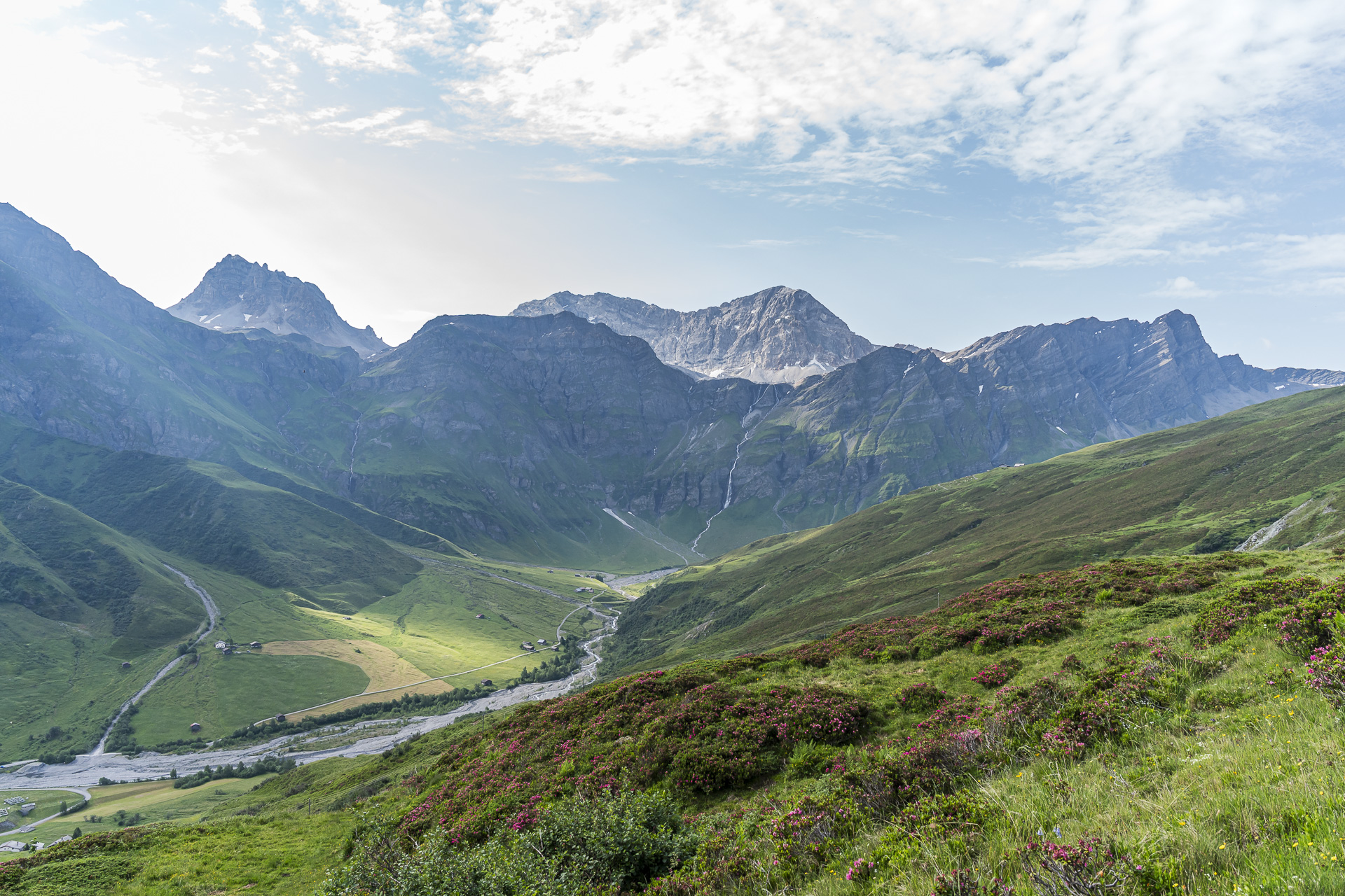 View towards Chracha, Safiental