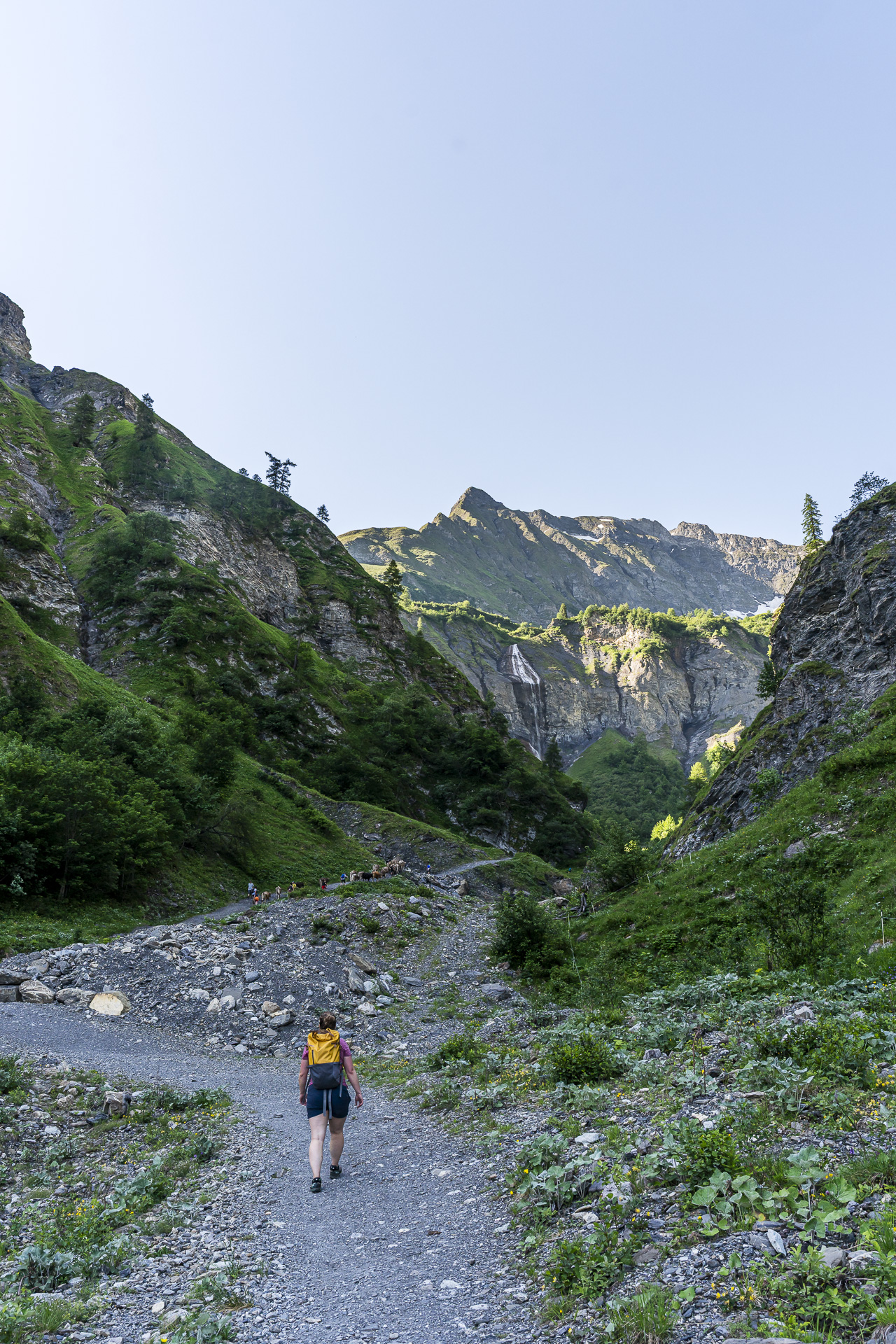 Ascent along the Guferbach