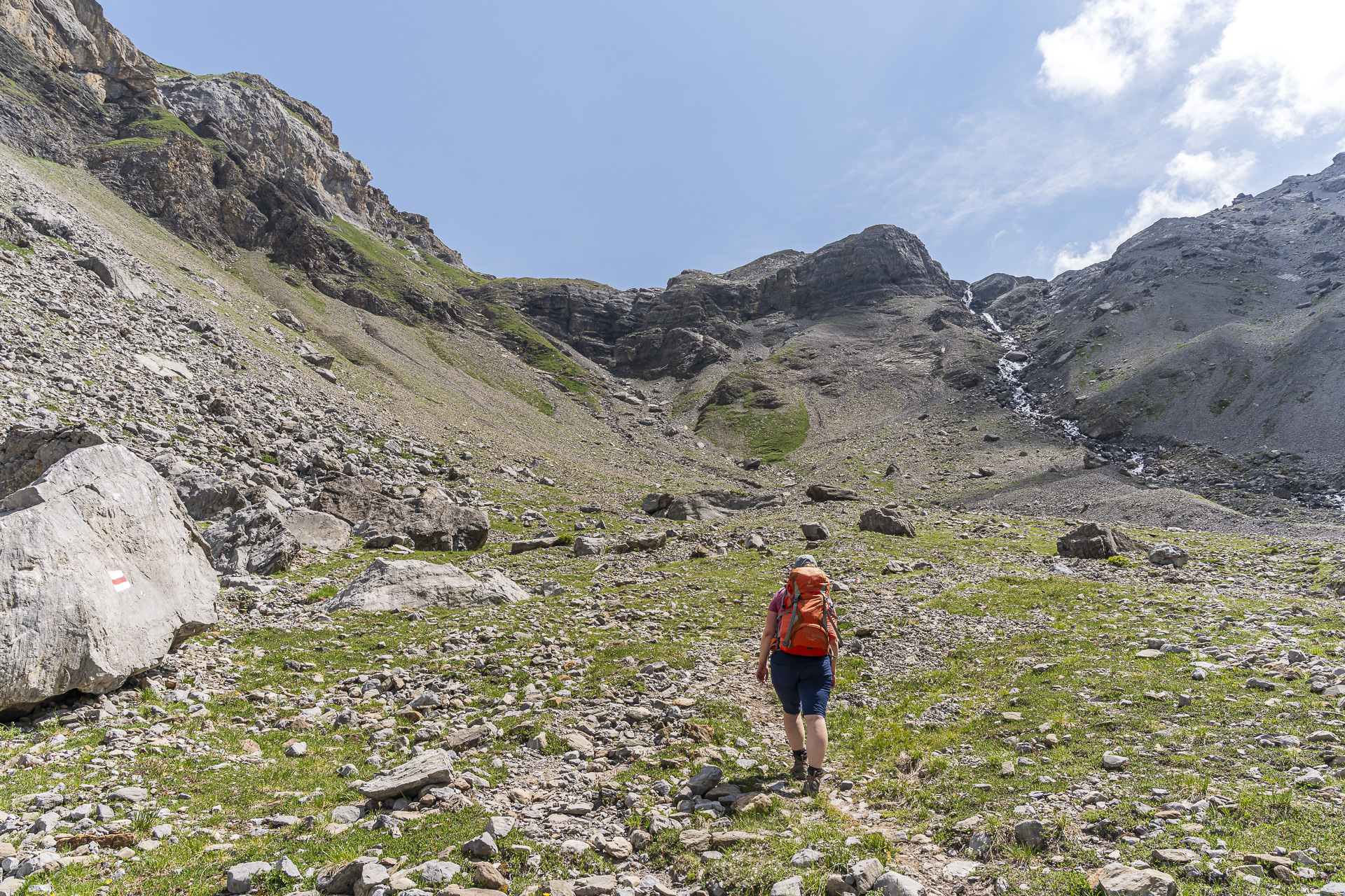 Path to Ammerten Pass from Lenk