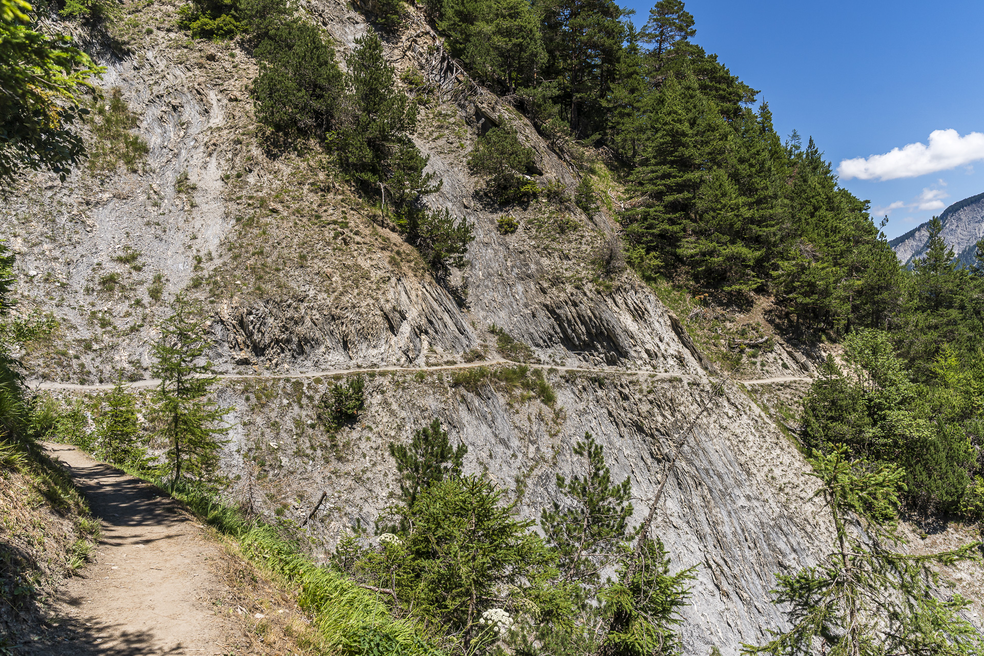 Section of the Tour du Mont Blanc