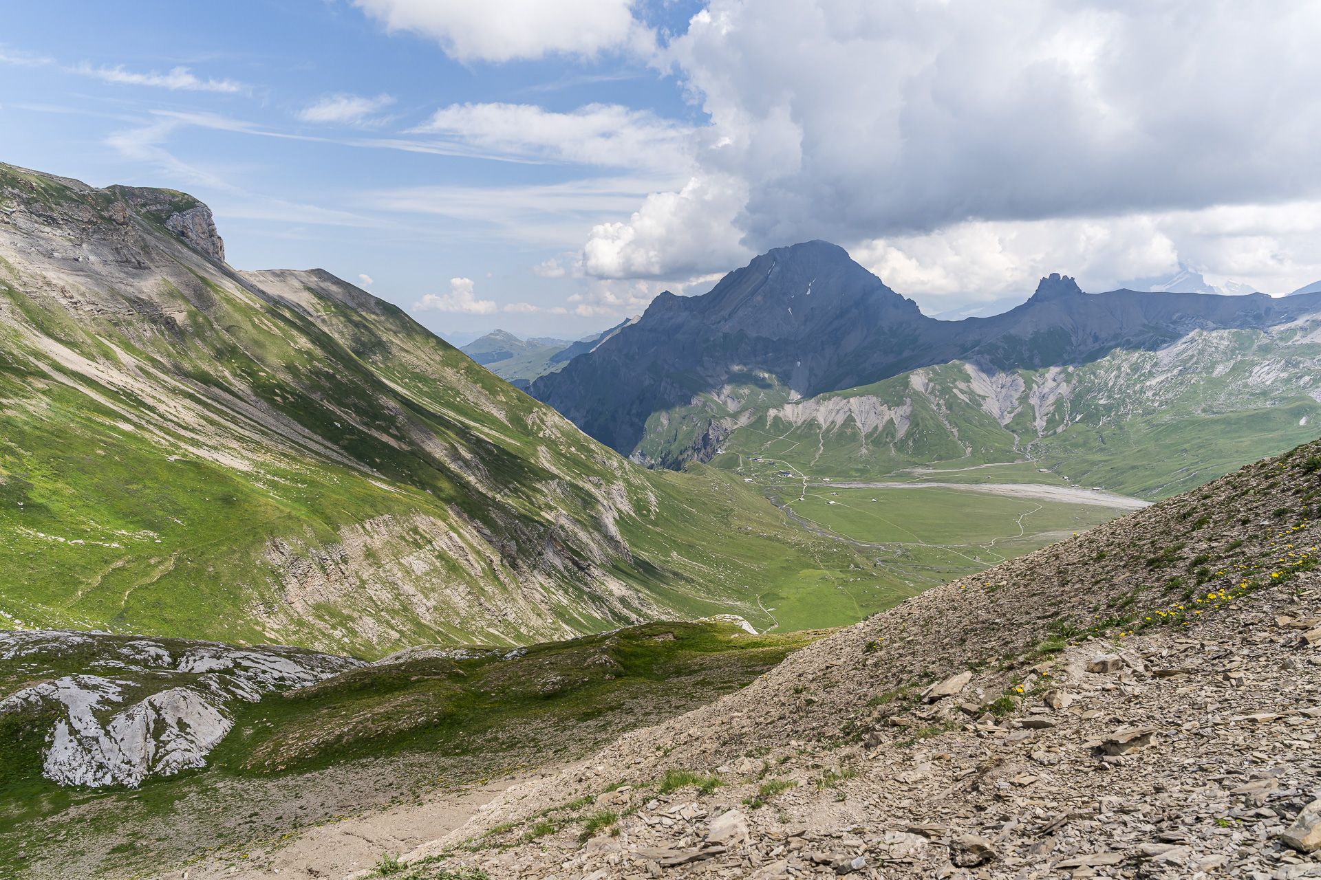 View towards Engstligenalp