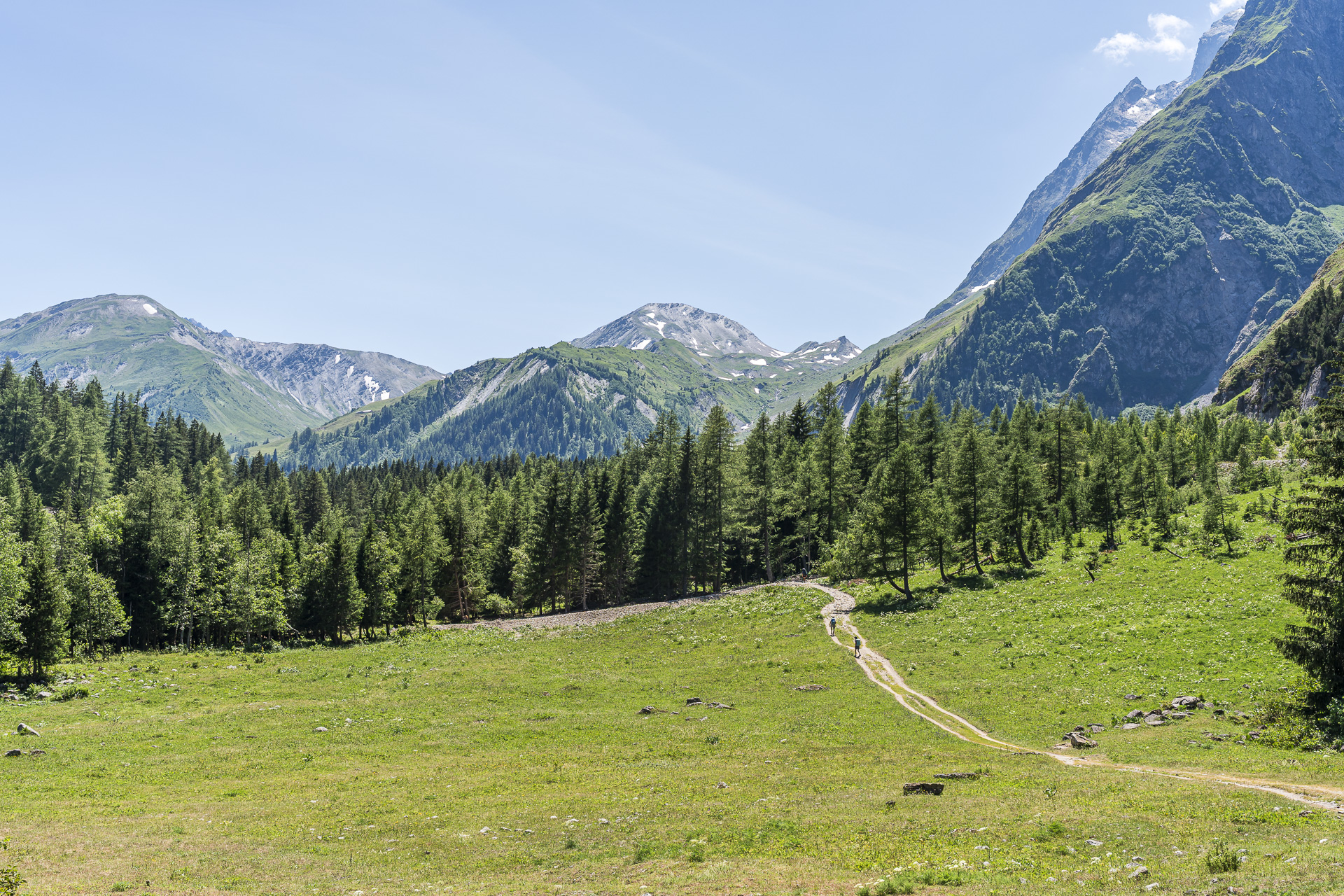 View toward La Fouly