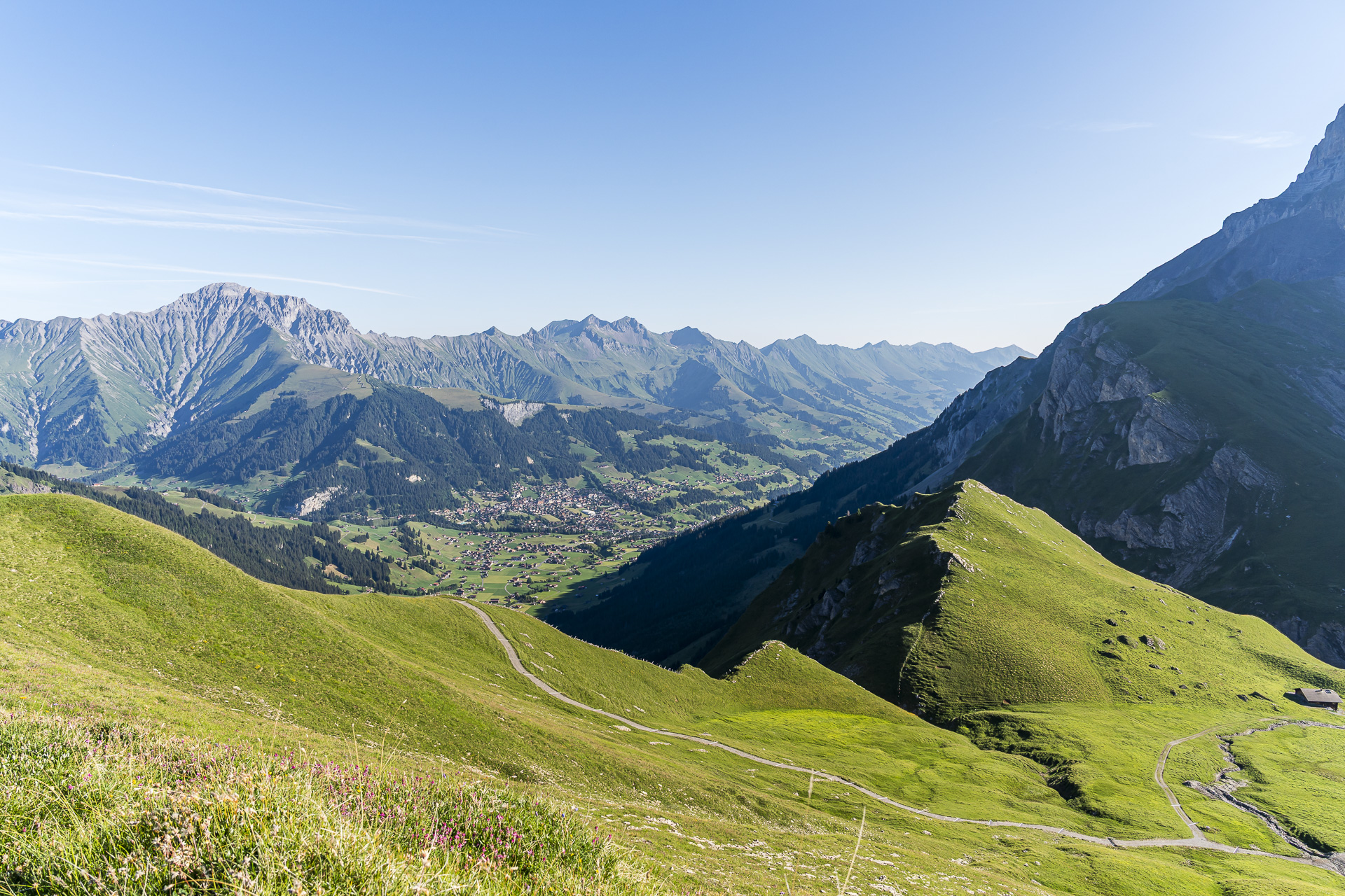 View towards Adelboden