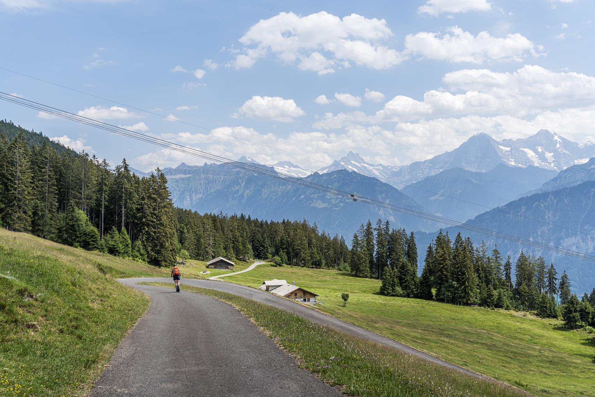 Trotti descent to Beatenberg
