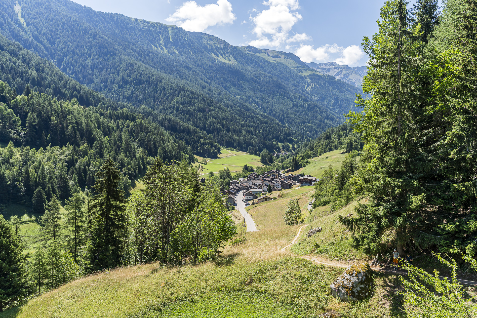 Issert hamlet in Val Ferret