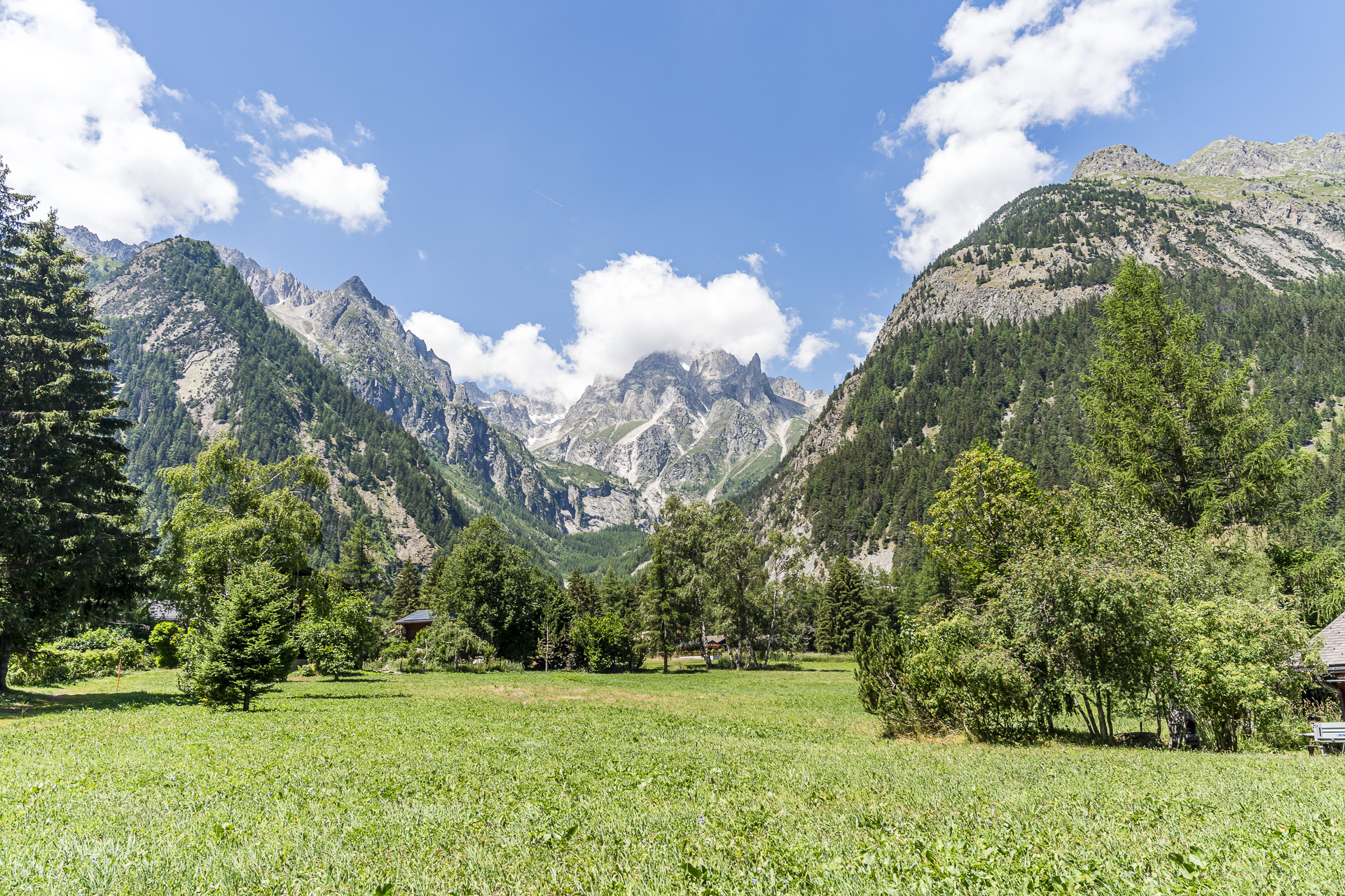 Landscape in Val Ferret