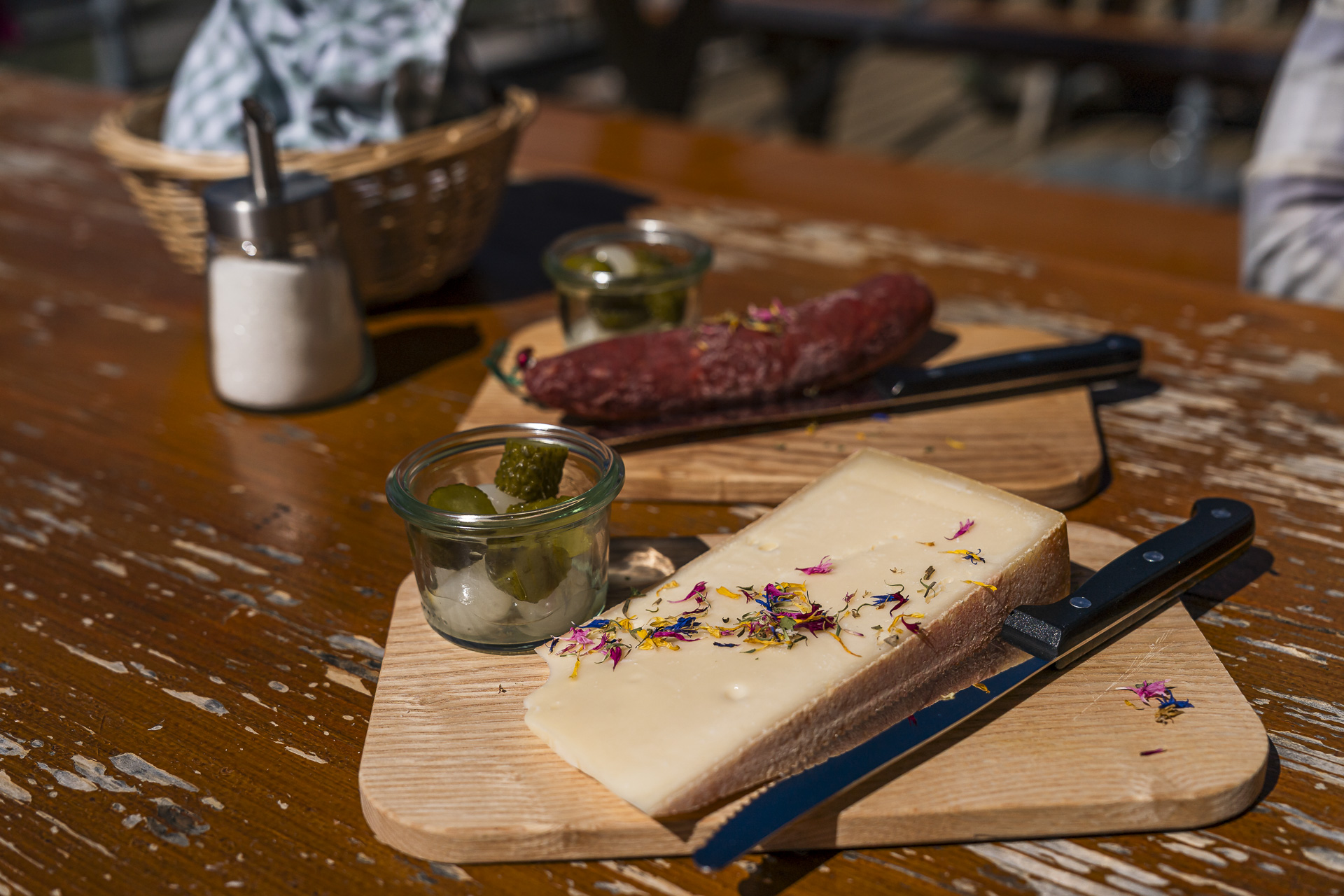 Mountain cheese at Rugghubelhütte