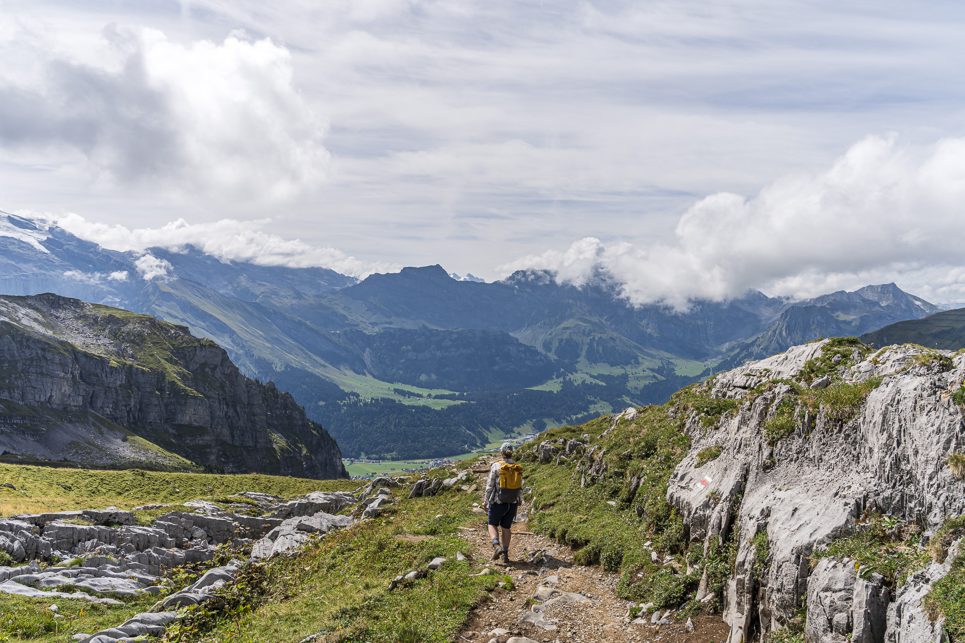 Trail Rugghubelhütte to Ristis