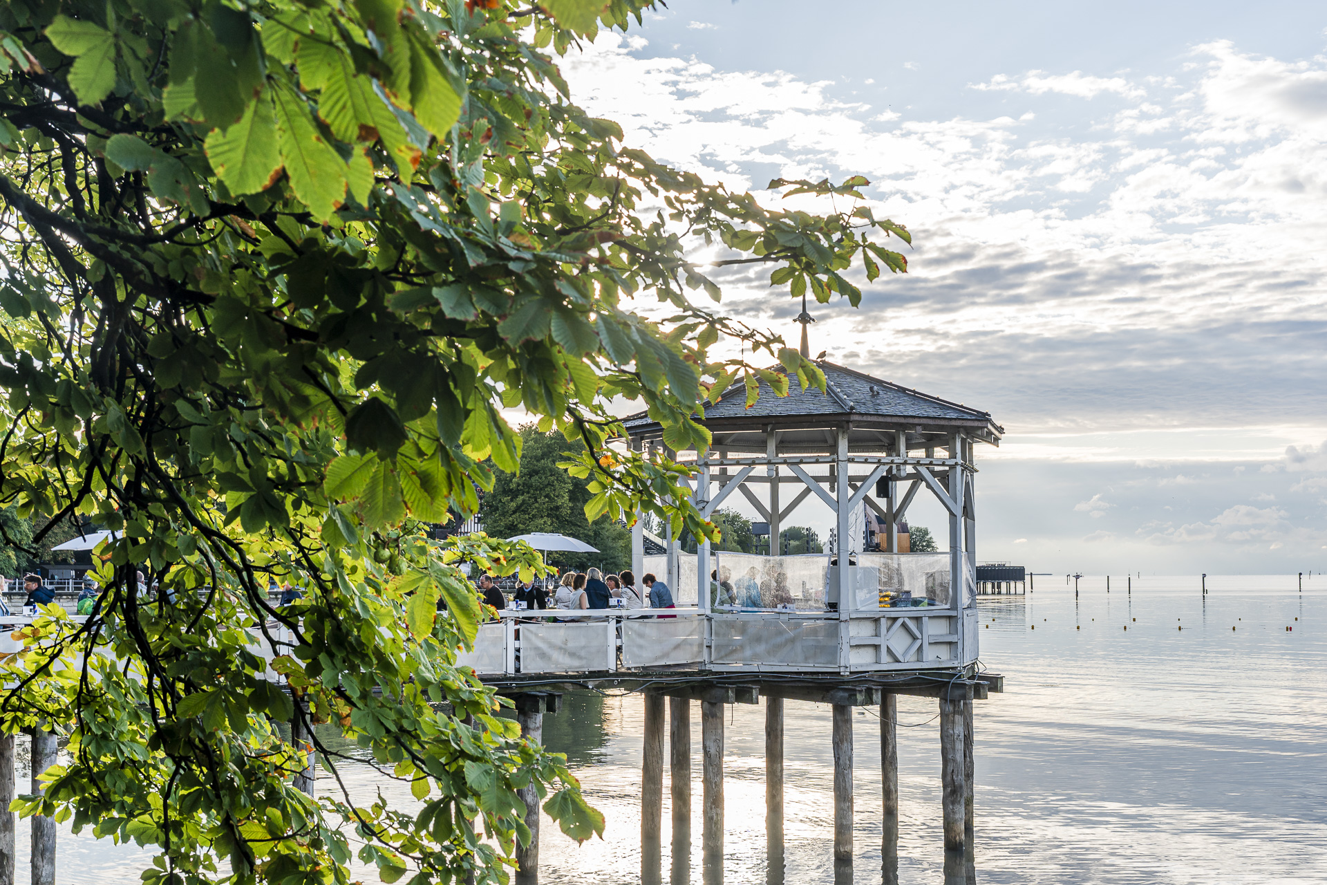 Fisherman's Jetty in Bregenz, Vorarlberg