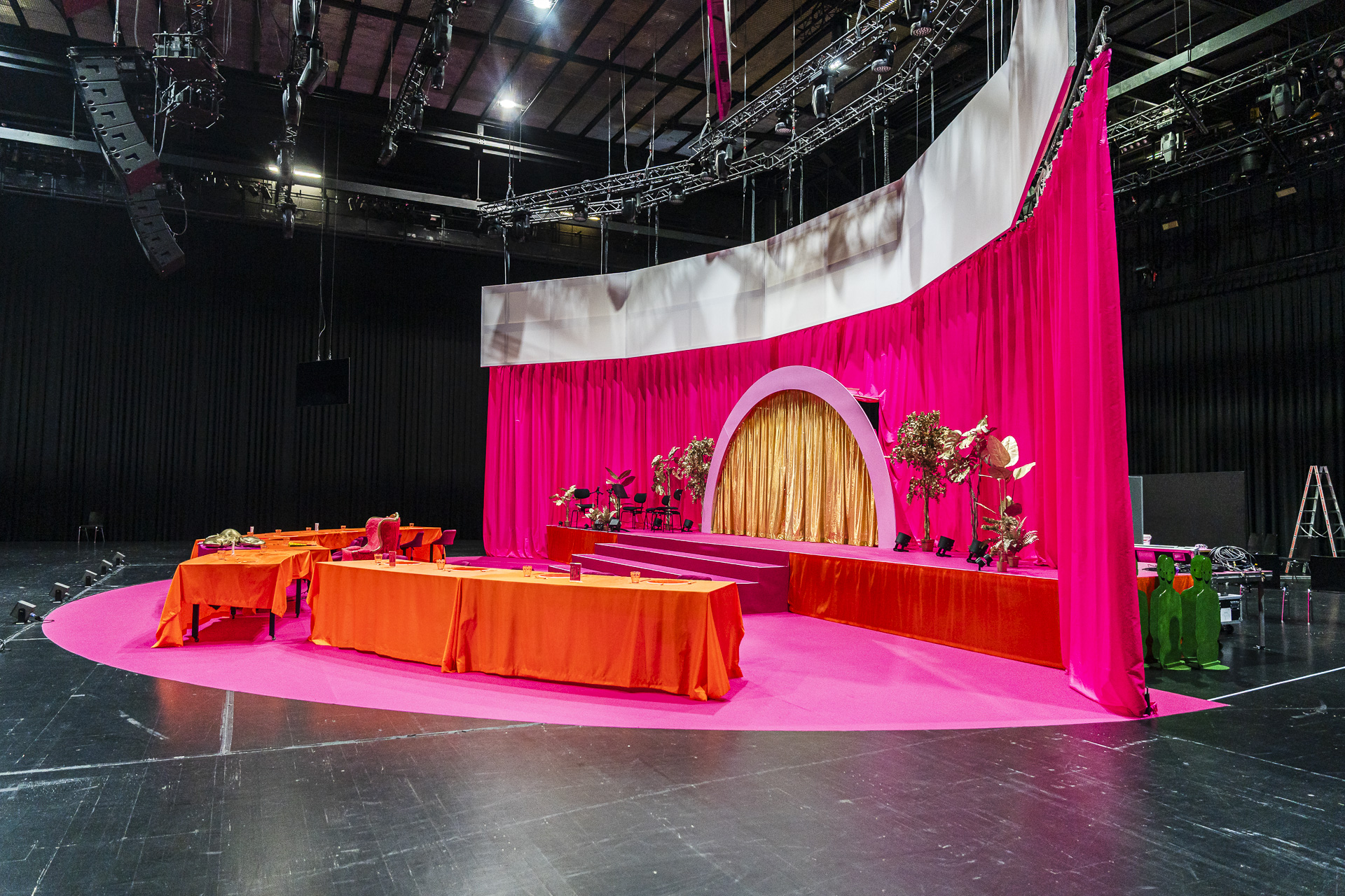 Bregenz Festival Hall – behind the scenes view