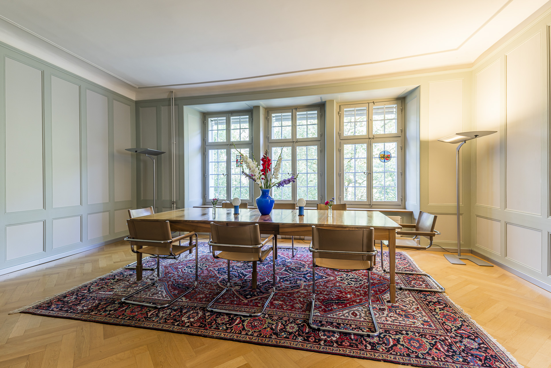 salle à manger du château de Blankenburg