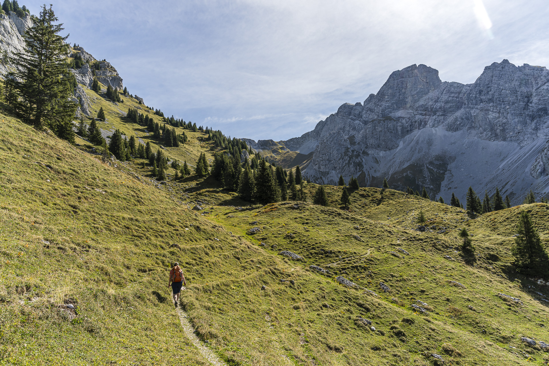 Montée de la Fromatthütte à la Scheidegg
