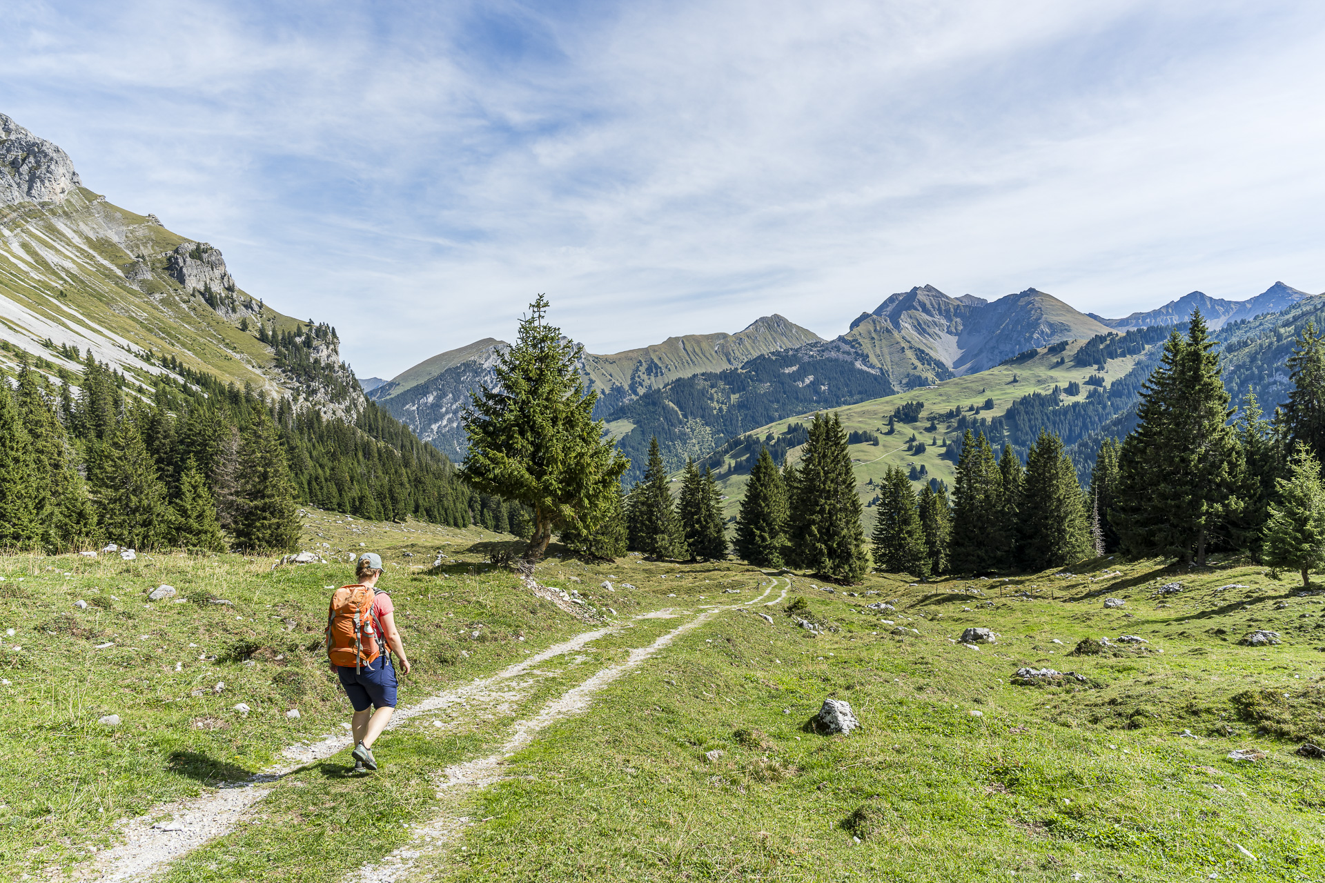 Randonnée sur la Grimmialp