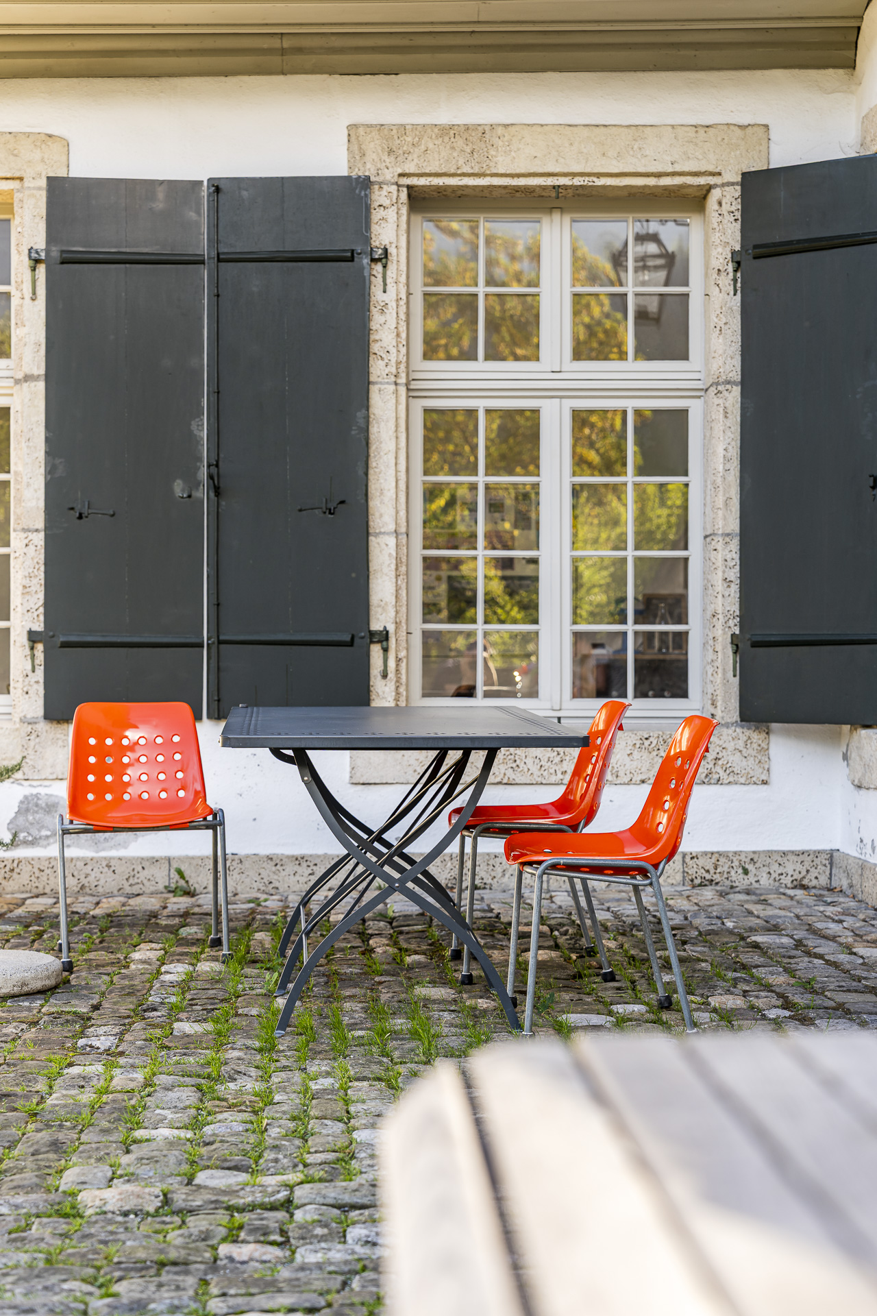 Terrasse du château de Blankenburg